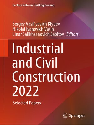 cover image of Industrial and Civil Construction 2022